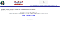 Desktop Screenshot of americanwaste.com